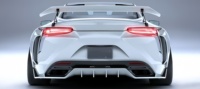 Pour Lexus LC500H pare-chocs mise à niveau kit carrosserie aileron avant et arrière jupe latérale aileron garde-boue pièces automobiles extérieur automobile