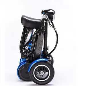 Ingesloten Bromfiets Elektrische Scooter Met Seat 2021 500W China Finance Goedkope Kids Pure Vier-Wiel Scooter Ce