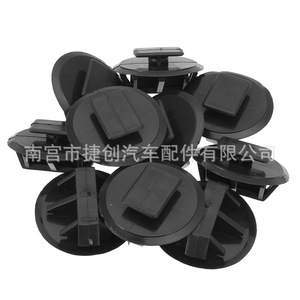 Jiechuang คลิปหนีบขอบข้างรถยนต์อะไหล่รถยนต์ขนาด36.5x24x10มม. พร้อมปะเก็นซีลสำหรับ MAZDA 3 5 6 CX-7 CX-9 RX-8 - Product Image 4