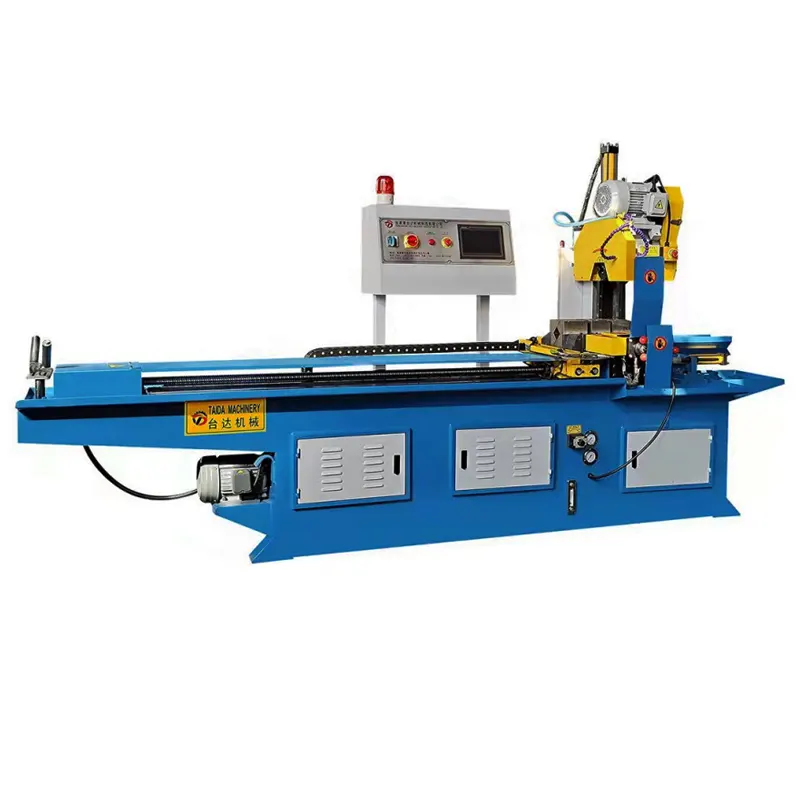 CNC automatic feeding pipe cutting machine round tube square steel cutting machine stainless steel metal cutting machine