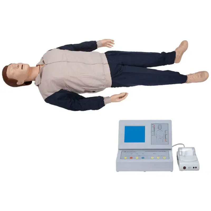 CPR500S Mannequin de formation à la RCR pour tout le corps Modèle médical Simulateur de réanimation cardiorespiratoire