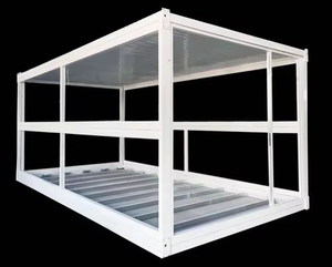 Maison conteneur extensible préfabriquée sur mesure 20 pieds 40 pieds, maison pliante extérieure préfabriquée pour la construction immobilière - Product Image 5