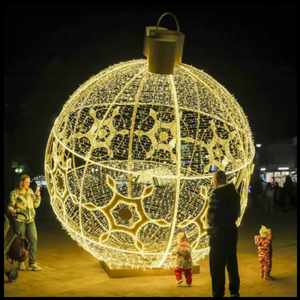 Boule lumineuse magique en cristal LED pour Noël, Nouvel An, lumière LED pour extérieur - Product Image 2