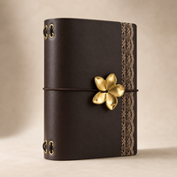Carnet de notes de luxe personnalisé en cuir PU souple A5, agenda premium, avec logo, cadeau, inserts rechargeables, reliure à cordon élastique