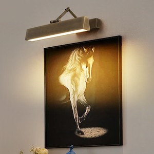 Lampe murale LED longue et étroite, étanche, pour extérieur, éclairage d'hôtel, exposition d'art - Product Image 1