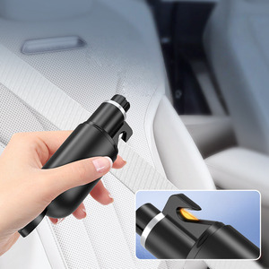 Marteau de sécurité pour voiture Marteau d'urgence pour brise-vitre de voiture Coupeur de ceinture de sécurité Outil de voiture Marteau d'évasion de sauvetage - Product Image 1