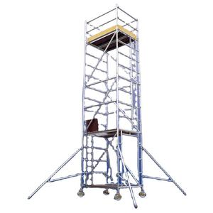 Système d'échafaudage rapide en aluminium pour façades européennes, pour plateformes de construction, échafaudage BS 1139 - Product Image 2