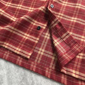 High Quality Embroidered Checkered Lapel T <b>Shirt</b> Manufacturer Heavyweight Designer T-<b>shirt</b> <b>Button</b> <b>Up</b> Men's <b>Short</b> <b>Sleeve</b> <b>Shirt</b> - Product Image 5