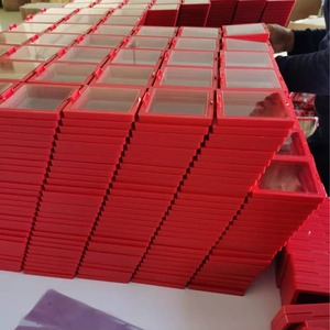 Nhà Máy bán hàng trực tiếp trong suốt PE hộp treo cho đồ trang sức tùy chỉnh dập in lưu trữ đồ trang sức hiển thị bao bì - Product Image 4