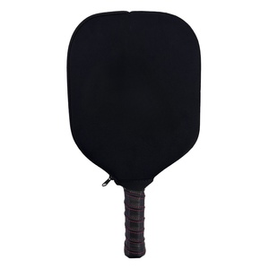 Vợt cầu lông Pickleball Pro IV Sport Equipment No Pattern Black GEN 4, độ dày 14mm và 16mm, loại tiêu chuẩn và rộng, làm từ sợi <span class=keywords><strong>carbon</strong></span> Toray - Product Image 1