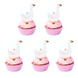 <span class=keywords><strong>Tema</strong></span> d'oca 1 ° compleanno festa di buon compleanno Set Toppers per decorazioni per feste forniture include 1 carte grandi e 17 piccole - Product Image 5