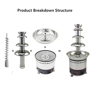 7 Tier Commercial Home <strong>Used</strong> <strong>Chocolate</strong> Warmer/ 110V <strong>Chocolate</strong> Fountain <strong>Machine</strong>/ <strong>Chocolate</strong> Fountain Melting <strong>Machine</strong> - Product Image 5