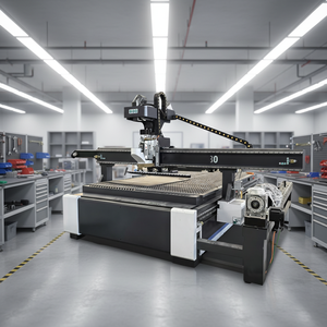 EU Wood Designing Doors Beds Furniture Wardrobes Cabinets 4 Axis Router Machine Motors Single Spindle NC Control - Product Image 1