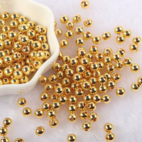Perles en plastique ABS colorées de 500g/sac, de bonne qualité, à trou droit, pour la fabrication de sacs (vente en gros)