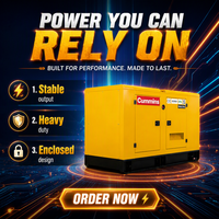 EPA CE Cummins Weichai 25KW 3-Phasen Dieselgenerator 1500 U/min 400V mit Autostart, tragbar, Fernstart, kleine Notstromversorgung für Zuhause