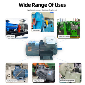 มอเตอร์อะซิงโครนัสสามเฟส ABB QABP 0.25KW~250KW 6 โพล 1000 รอบต่อนาที IMB3 พร้อมระบบควบคุมความเร็วรอบแบบแปรผันด้วยความถี่  พร้อม Encoder IC416 - Product Image 2