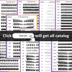 Las pestañas autoadhesivas fuertes reutilizables pestañas naturales Wispy Pre pegadas - Product Image 6