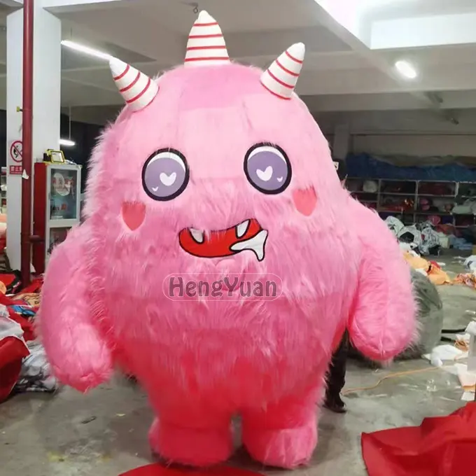 Hengyuan Costume gonfiabile della mascotte di Sully Monsters University Walking Cartoon Character Costume Suit Carnival Halloween Christmas