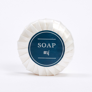 Savon d'hôtel de luxe avec logo personnalisé <span class=keywords><strong>pour</strong></span> le bain des clients de l'hôtel Savon jetable de mini taille 15g 25g 30g SPA Savon de voyage pas cher - Product Image 5
