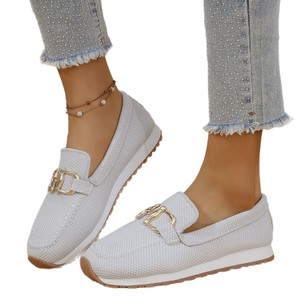 QLFashion2025 nuove scarpe Casual da donna primavera tinta unita punta rotonda bassa Top europeo e americano morbido fondo lavoro Bean Sho 231 - Product Image 5