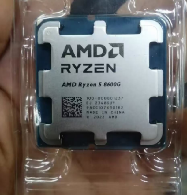 8600G dans le plateau