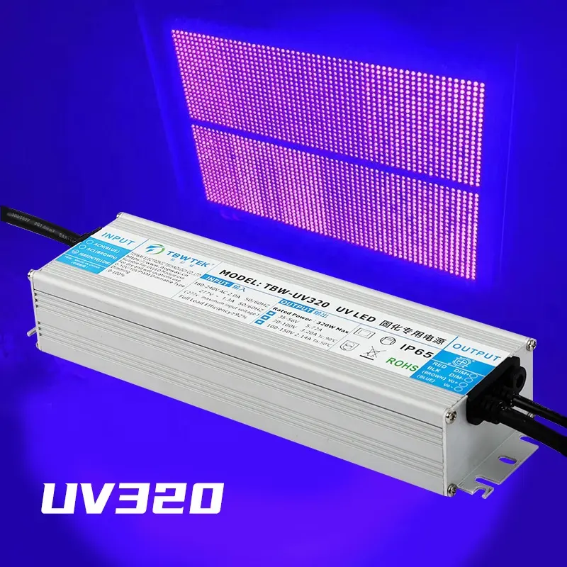 Tbwtek UV150W UV240W UV360W UV420W UV1200W умный Ультрафиолетовый электронный источник питания с затемнением УФ-трансформатора 300v 350v