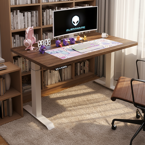 Cadre de <span class=keywords><strong>bureau</strong></span> électrique à double moteur brushless ultra silencieux, base de table ergonomique réglable en hauteur pour le <span class=keywords><strong>bureau</strong></span> - Product Image 1