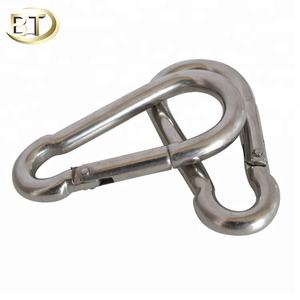 Mousqueton de sécurité en acier inoxydable 304, robuste, à ressort, poli miroir, 1-1/2 pouces - Product Image 6