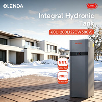 Tanque Hidrónico Integrado de 200L con Certificación CE, Control por Aplicación Inteligente, Ahorro de Energía, Tanque de Agua Combinado de Alta Eficiencia para Hoteles al Aire Libre