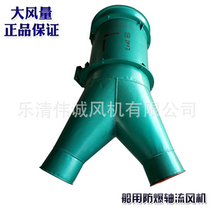 Ventilador Axial Marino Móvil a Prueba de Explosiones de 50Hz con Rodamiento de Bolas, Voltaje de 380V para Industrias Agrícolas - Product Image 2