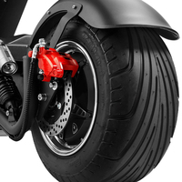 GaeaCycle M11 Miku Max Moto Électrique Scooter 2000W 60V 30Ah 12 "Fat Tire Street Legal