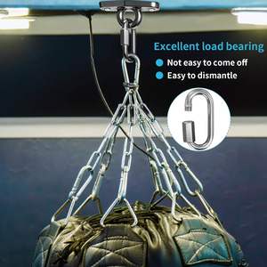 무거운 스윙 행거 스테인레스 스틸 304 녹 방지 행거 스윙 해먹 의자 서스펜션 키트 실내 및 실외 - Product Image 4