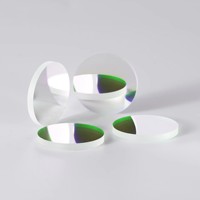 Filtre passe-bande en verre optique personnalisé avec interférence 500 nm, transmission de 90 % pour caméras et instruments d'éclairage