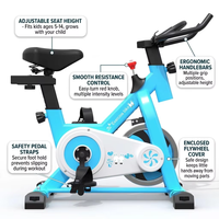 Vélo d'exercice à transmission par courroie bidirectionnelle, volant d'inertie de 4 kg, résistance progressive, écran LCD, vélo de spinning cardio pour la maison