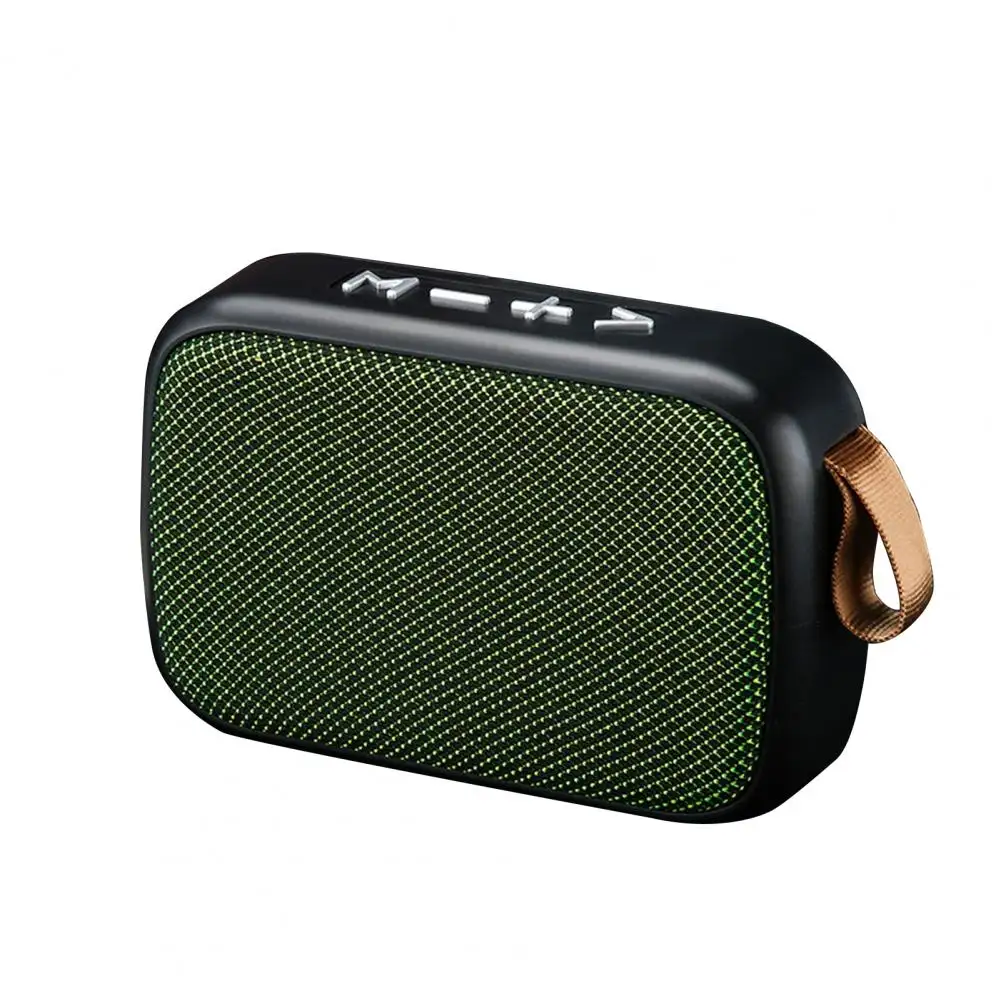 Mini haut-parleur Oxford sans fil bon marché Caisson de basses portable rechargeable Lecteur de musique Haut-parleur actif pour téléphone
