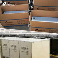 Batterie au plomb-gel à décharge profonde 200Ah 12V 150Ah 300Ah 400Ah 1000Ah pour stockage d'énergie solaire, chariots de golf et éclairage
