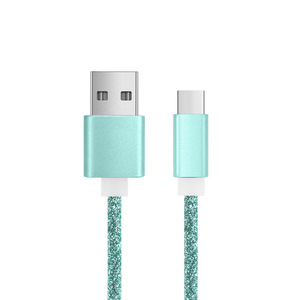 สายชาร์จเร็วแบบถัก USB เป็น Type-C 5A ทำจากอลูมิเนียมอัลลอยด์ ทนทาน สำหรับโทรศัพท์แอนดรอยด์และคอมพิวเตอร์ - Product Image 1