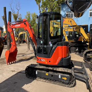 Petite pelleteuse sur chenilles Hitachi ZX50U d'occasion de 5 tonnes/mini pelle hydraulique ZX50 d'occasion Hitachi zx50u ZX 50U 50 - Product Image 6