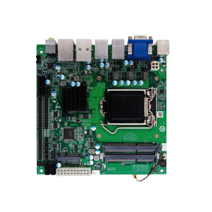 เมนบอร์ดอุตสาหกรรมขนาด Mini-ATX รองรับ CPU I3/I5/I7 ชิปเซ็ต H470 ความเร็วสูง รองรับแรม DDR4 สูงสุด 64GB พอร์ต USB และ COM รองรับระบบปฏิบัติการ Win7/8/10  รองรับแรม DDR4 ในตัว - Product Image 1