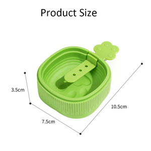 แม่พิมพ์ไอศกรีมซิลิโคนแบบทำเอง กล่องไอศกรีมแท่ง แม่พิมพ์ไอศกรีมแท่ง ทำเองที่บ้าน แบบสี่เหลี่ยม - Product Image 6