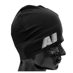 Custom Satin Inside Embroidery Lightweight <strong>Running</strong> Cycling Beanie Designer Travel Wholesale Skull <strong>Cap</strong> Beanie for Men <strong>Women</strong> - Product Image 1