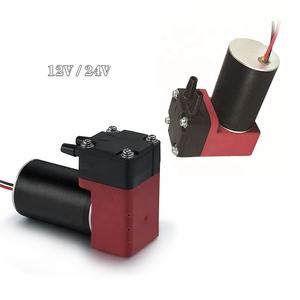 चिकित्सा प्रयोगशाला 24 वी मिनी पोर्टेबल मूक वायु नमूना कंप्रेसर पंप तेल मुक्त मिनी एयर पंप 12 वी डीसी वैक्यूम डायाफ्राम - Product Image 5