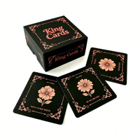 Offre Spéciale – Cartes de Tarot Oracle Personnalisées de Qualité Supérieure en Gros – Papier d'Art 350 g/m² avec Lamination Mate et Boîte en Carton