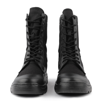 Bottes de randonnée d'été imperméables respirantes en caoutchouc injecté à tige haute, essentielles pour le camping, chaussures de montagne antidérapantes pour les jours de pluie