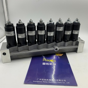 วาล์วโซลินอยด์ SK210-8 SK485-8 SK210LC-8รถขุดวาล์วประกอบ YN35V00047F3 8KWE5A-30/G24WR วาล์วไฮดรอลิก - Product Image 1