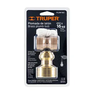 Master con 36 unità 16 oz in ottone a piombo tipo Guatemala, Truper - Product Image 4