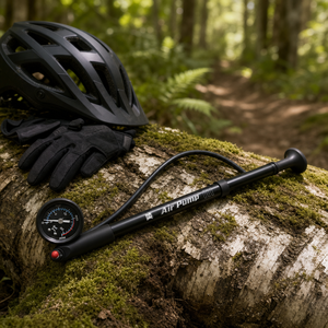 Bomba de Aire Manual de Alta Presión para Bicicleta con Manómetro H-02, Bomba para Inflar Neumáticos - Product Image 6