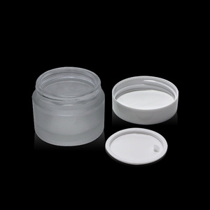 Bán Buôn Tùy Chỉnh Mỹ Phẩm Lọ Thủy Tinh 5Ml 10Ml <span class=keywords><strong>20Ml</strong></span> 30Ml 50Ml 100Ml 150Ml 200Ml Frosted Kem Jar Mỹ Phẩm Lọ Thủy Tinh Có Nắp Đậy - Product Image 5
