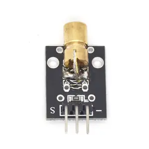 Smart Electronics New KY-008 3pin 650nm Red Laser Transmitter Dot Diode Copper Head Module for AVR PIC DIY