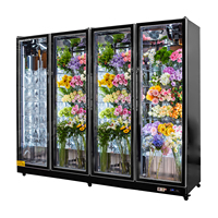 Vitrine Réfrigérée Verticale Grande Taille Écoénergétique pour Fleurs – Réfrigérateur Vitrine à Fleurs à Vendre
